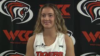 Pacific Women's Basketball pre season interview: Sam Ashby