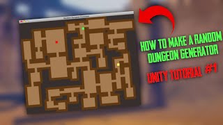 How to make a random dungeon generator in unity (Unity Tutorials #1) || DemonKingSwarn