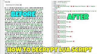 HOW TO DECRYPT LUA SCRIPT IN EASY WAY METHOD