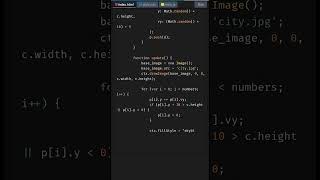 Create Realistic Rain Particles with HTML Canvas | HTML5 Canvas Tutorial #shorts #coding #JavaScript