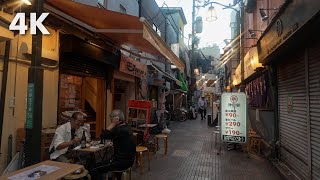 【4K】Take a walk in Calm Nakano | Relaxing Evening Walk in Tokyo, Japan