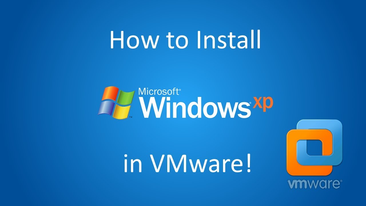 Windows XP Professional 64 Bit - Installation In VMware - YouTube