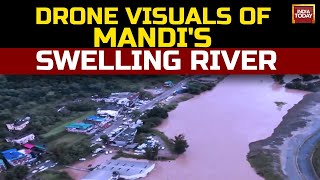 Himachal Continues To Receive Heavy Rainfall: Watch These Drone Visuals From Gutkar, Mandi