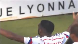 Goal Lacazette Lyon-Rennes 2-0