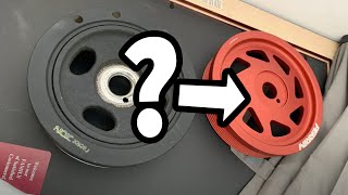 Does a Lighter Crank Pulley Do Anything?