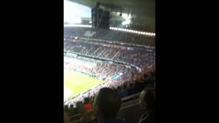 Chelsea Fans Sing Carefree in Allianz Arena