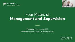 Management & Supervision Free Webinar