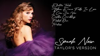 If Speak Now TV Vault Tracks Belongs To Other Taylor Swift Albums | my own opinion