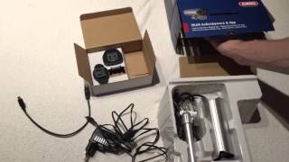 Unboxing Abus TVAC19100A WLAN Außenkamera 720p