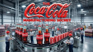 THE COCA-COLA MANUFACTURING SECRET: The Full "HIGH-SPEED" Process From Formula to Bottling!