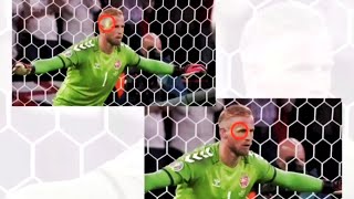 England Fan Shines Laser In kasper Schmeichel's | Face Before Penalty In Euro 2021 Semifinal |