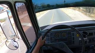 POV Driving Freightliner FL70 Mexico