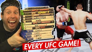Getting a KNOCKOUT on every UFC video game!