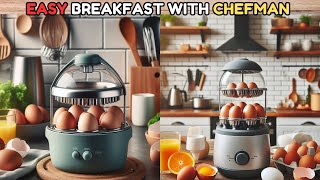 Say goodbye to egg cooking hassles with the Chefman Rapid Egg Maker