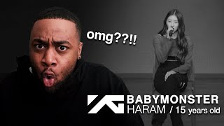 BABYMONSTER - HARAM (Live Performance) Reaction!