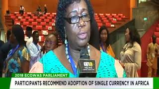 ECOWAS Parliament recommends adoption of single Currency