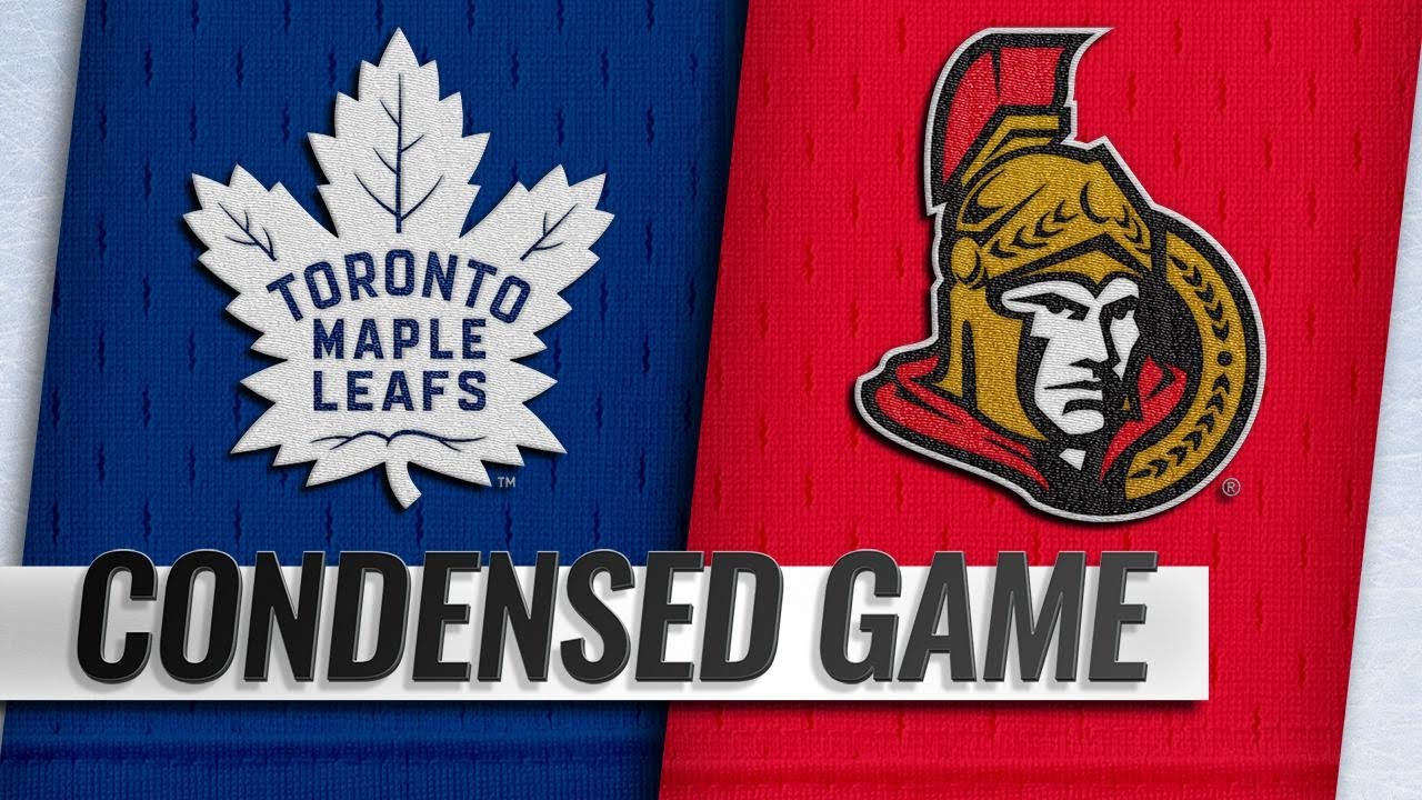 03/16/19 Condensed Game: Maple Leafs @ Senators - YouTube