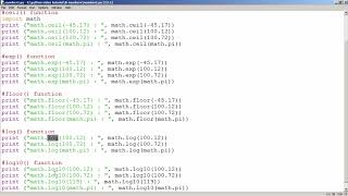 Python - Mathematical Functions