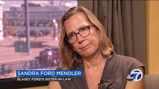 Christine Blasey Ford's sister-in-law 'disappointed' with Trump's comments