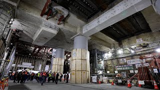 リニア品川駅で見学ツアー　近隣住民に、ＡＲ体験も　ＪＲ東海