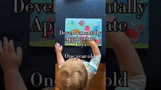Developmentally appropriate toys: one year olds