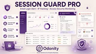 Session Guard Pro for Odoo | Login Alert Emails, IP Tracking & Unusual Login Detection in Odoo #odoo