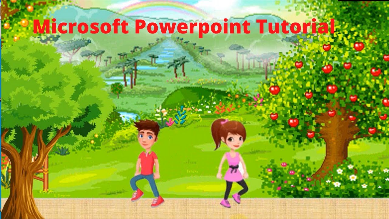 Create Animation Scene In PowerPoint 2016 /2019 Tutorial Bangla-Tech ...