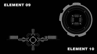 futuristic elements + hud interface
