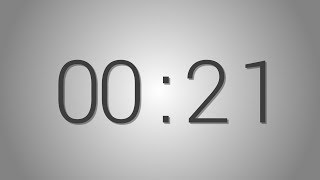 21 Seconds countdown Timer - Beep at the end | Simple Timer (twenty-one sec)