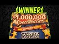 $1 MILLION Spectacular WINNER! FIRST TICKET NJ Lottery SCRATCH OFF