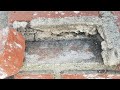 Brick Mortar Repair - Repointing Single Corner Brick