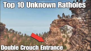 TOP 10 ACTUAL Unknown Ratholes on The Center With Builds|ASA|Ark Survival Ascended|PS5|The Hitmen