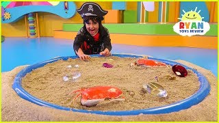 Ryan's Mystery Playdate Pirate Treasure Hunt on Nickelodeon Today April 19!!!