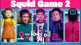 How well do you know the series «Squid Game 2»🦑🎮