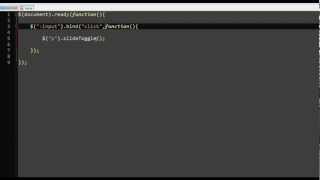 jQuery tutorial- 17 bind()
