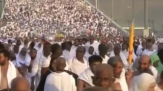 Why was there a stampede during Hajj?