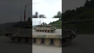 K2 Black Panther tanks - ROK Army 8th Maneuver Division #shorts