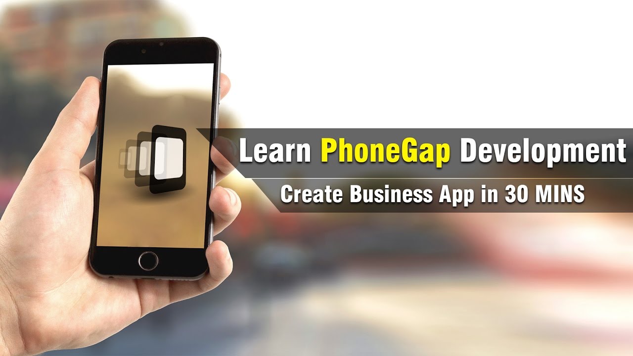 Learn Phonegap Development Making Business App In 30 Mins Eduonix