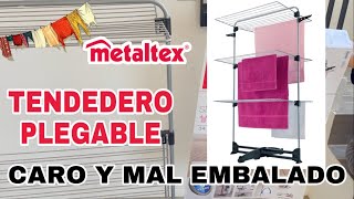 ¿El Mejor Tendedero Plegable? Metaltex