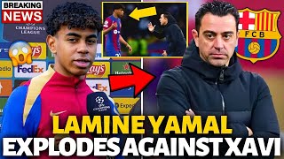 🚨BOMBSHELL! LAMINE YAMAL EXPLODES AGAINST XAVI! FOR THIS NOBODY EXPECTED! BARCELONA NEWS TODAY!