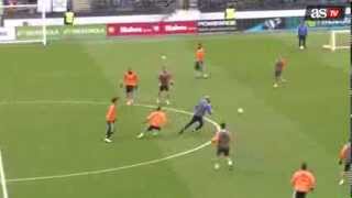 Still got it! Zinedine Zidane magic on Real Madrid training