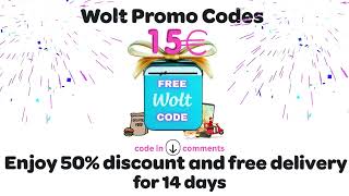 Get Free Wolt Promo Codes 2025