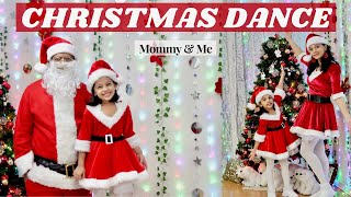 Jingle Bell | We wish you a Merry Christmas | Mother Daughter Dance | Aira Saxena | 4 year old