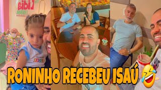 RONINHO RECEBEU A VISITA DE SEU IRMÃO ISAÚ PRA MOSTRAR SEU NOVO APARTAMENTO 🤣 SAIU COM DELAMANCHE 😍