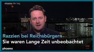 Florian Flade zu den bundesweiten Razzien bei Reichsbürgern am 12.12.22