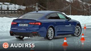 450k AUDI RS5 na ľade je škola ako žiadná iná. Audi driving experience - volant.tv