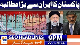 Geo News Headlines 9 PM | 27 January 2024
