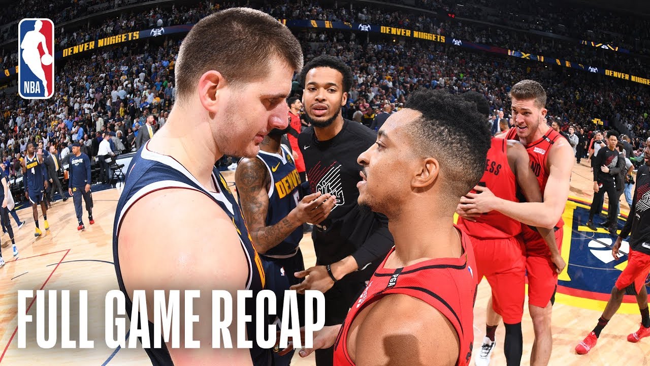 TRAIL BLAZERS Vs NUGGETS | The Season Comes Down To The Wire | Game 7 ...