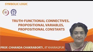 Truth-functional Connectives, Propositional Variables, Propositional Constants