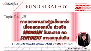 ☀️Fund Strategy in Focus☀️ [8 JAN 24] :  ภาคแรงงานสหรัฐแข็งแกร่ง เลื่อนลดดอกเบี้ย